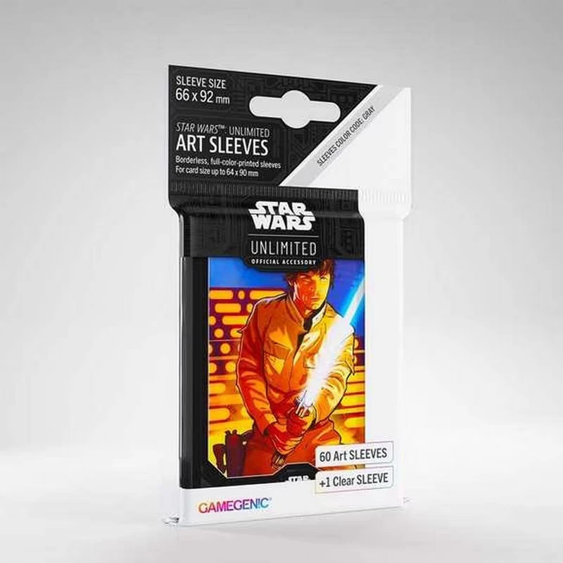 Gamegenic Star Wars: Unlimited Art Sleeves – Luke Skywalker 1 Gamegenic Star Wars: Unlimited Art Sleeves – Luke Skywalker