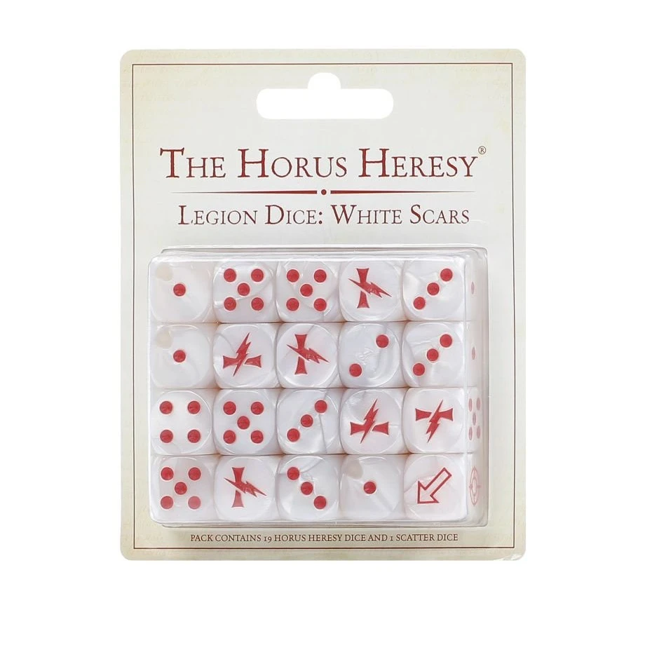 Legion Dice – White Scars 1 Legion Dice – White Scars