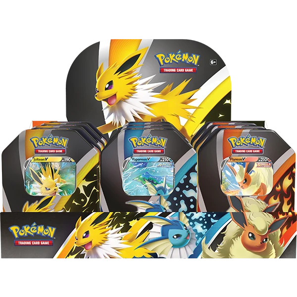 Pokemon TCG: Eevee Evolutions Tin 1 Pokemon TCG: Eevee Evolutions Tin