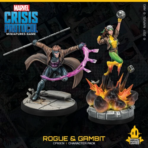 Marvel Crisis Protocol: Gambit & Rogue 2 Marvel Crisis Protocol: Gambit & Rogue - Image 2