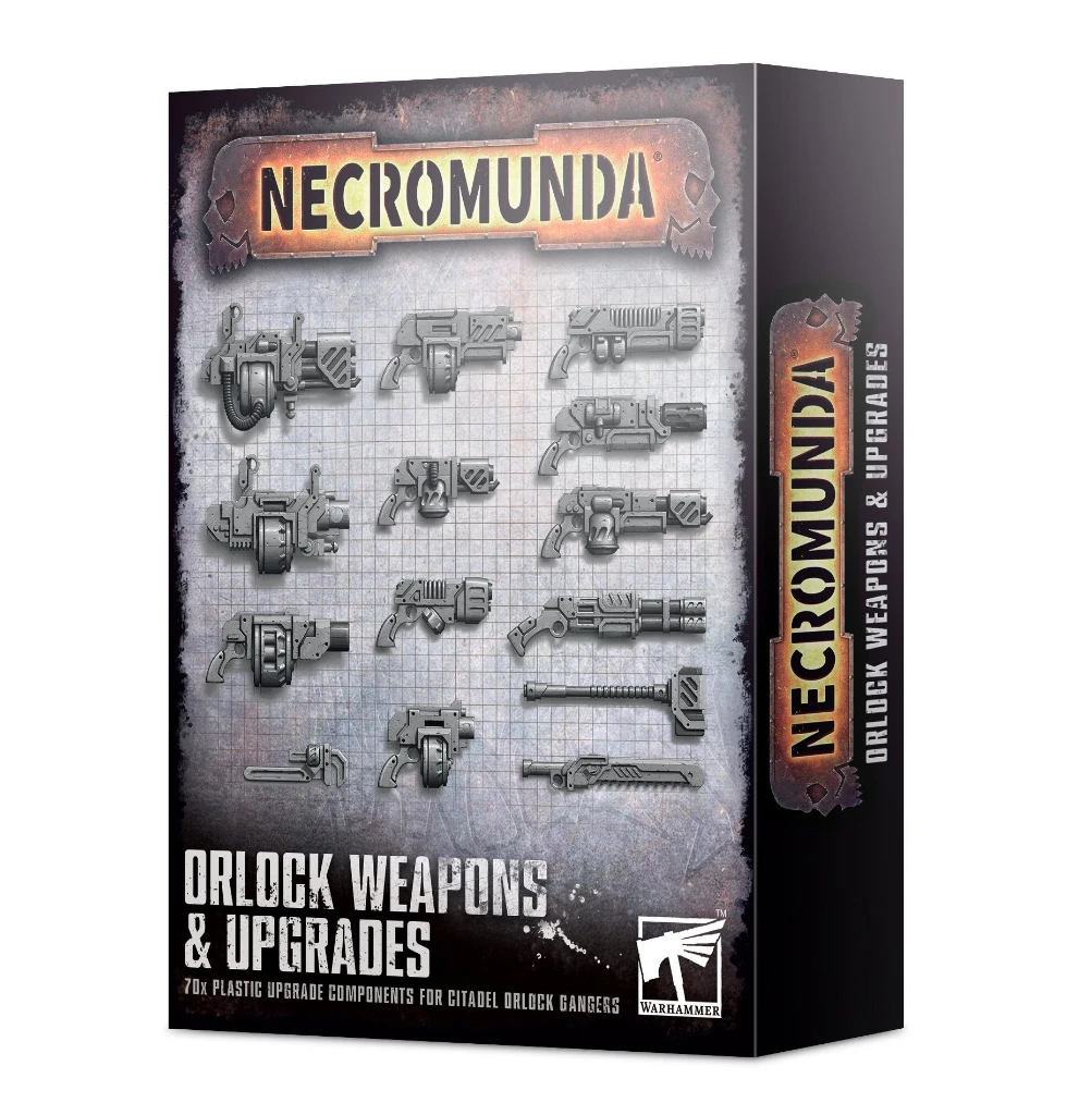 Games Workshop Necromunda: Orlock Weapon Upgrade Pack 1 Games Workshop Necromunda: Orlock Weapon Upgrade Pack