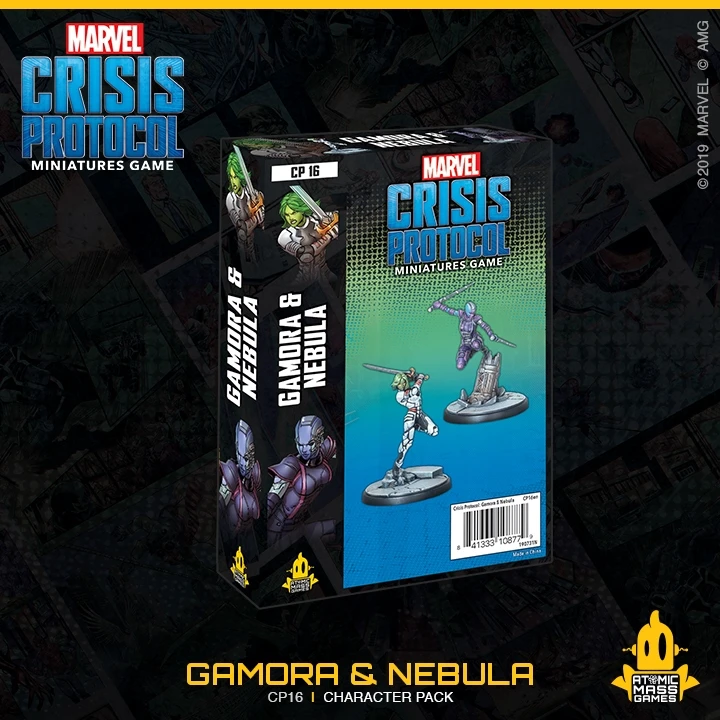 Marvel Crisis Protocol: Gamora & Nebula 1 Marvel Crisis Protocol: Gamora & Nebula
