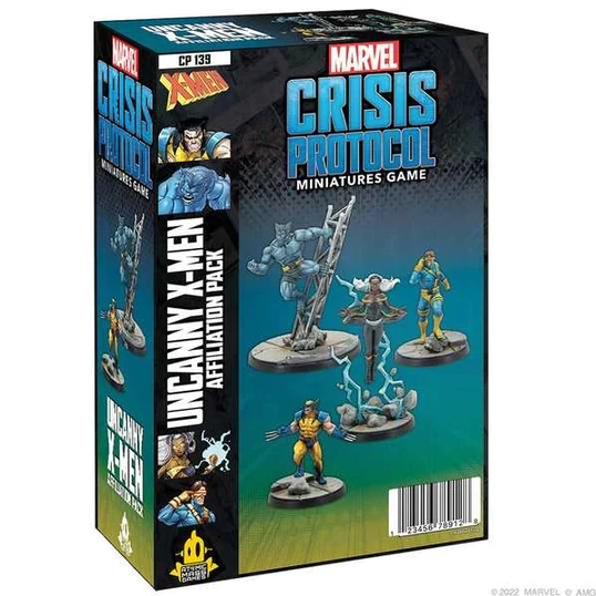 ASMODEE Marvel Crisis Protocol: Uncanny X-Men Affiliation Pack 1 ASMODEE Marvel Crisis Protocol: Uncanny X-Men Affiliation Pack