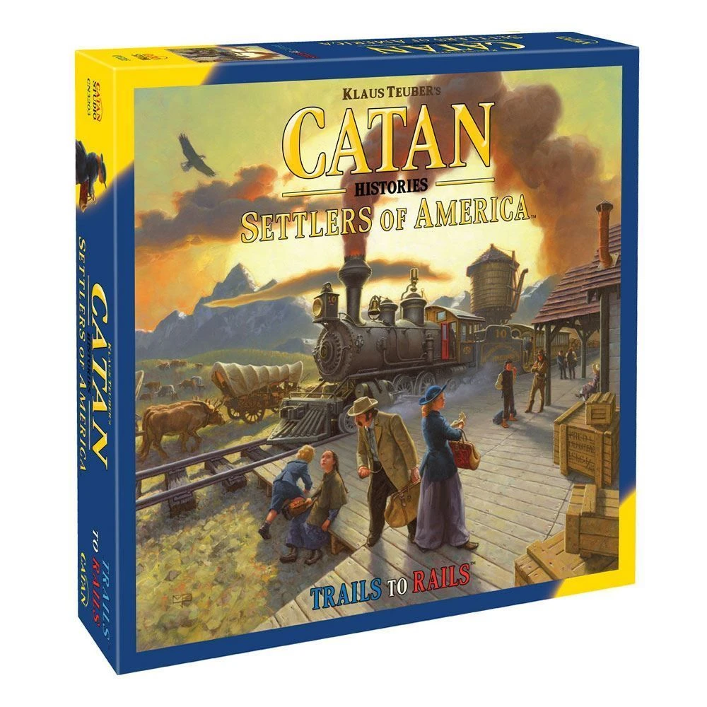 Catan Histories: Settlers Of America – Trails To Rails 1 Catan Histories: Settlers Of America – Trails To Rails