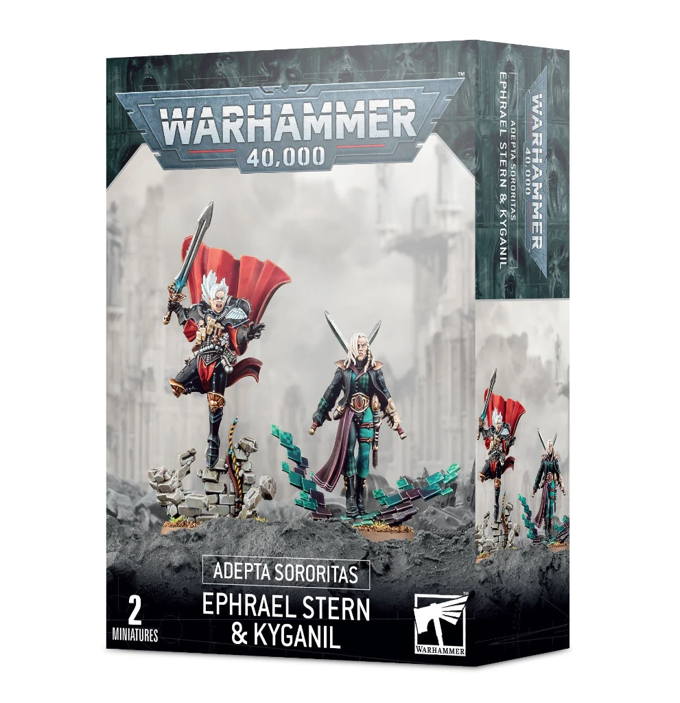 Games Workshop Adeptus Sororitas: Ephrael Stern & Kyganil 1 Games Workshop Adeptus Sororitas: Ephrael Stern & Kyganil