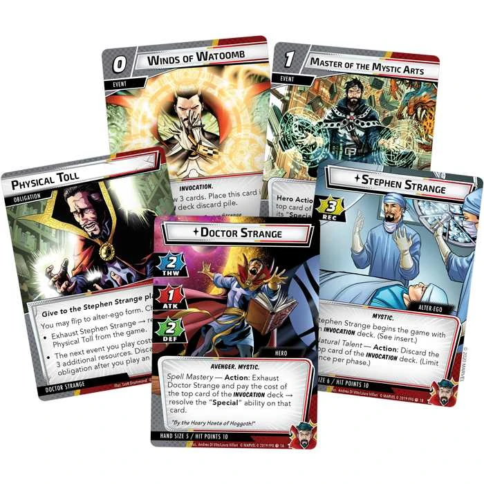 Fantasy Flight Games Marvel Champions: Doctor Strange Hero Pack 2 Fantasy Flight Games Marvel Champions: Doctor Strange Hero Pack - Image 2