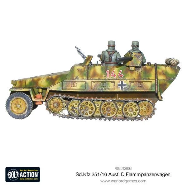 Sd.Kfz 251/16 Ausf D Flammpanzerwagen Half Track 2 Sd.Kfz 251/16 Ausf D Flammpanzerwagen Half Track - Image 2