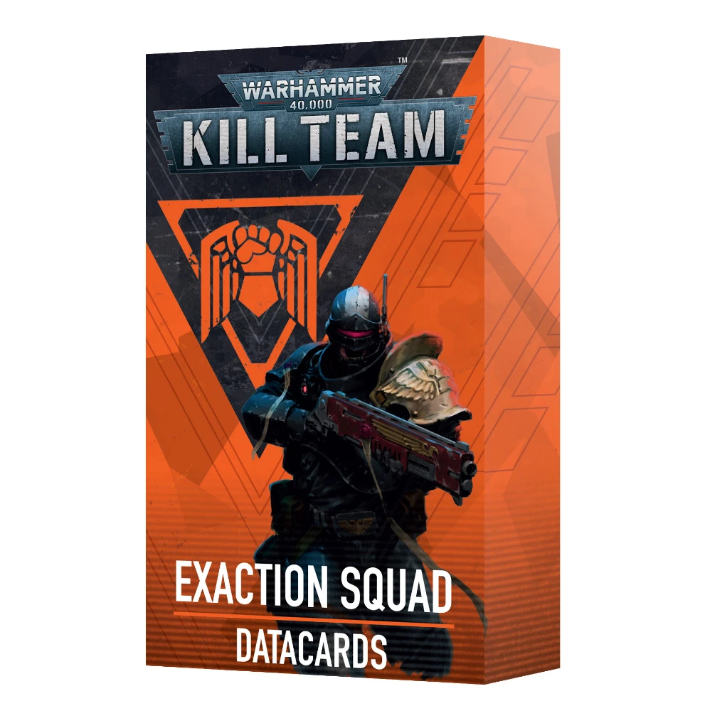 Games Workshop Kill Team Datacards: Exaction Squad 1 Games Workshop Kill Team Datacards: Exaction Squad