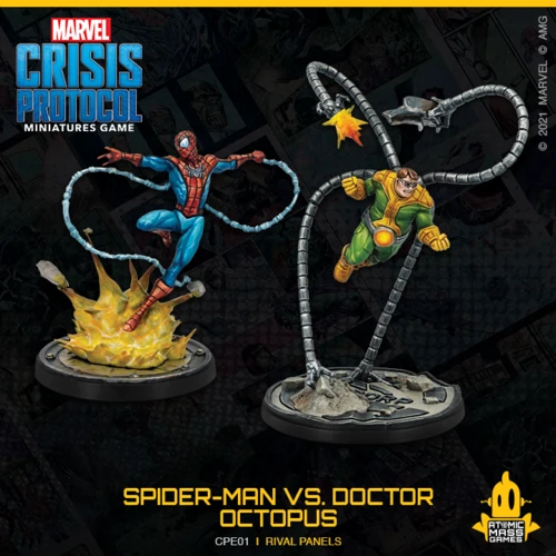 Marvel Crisis Protocol: Rival Panels: Spider-Man Vs. Doctor Octopus 3 Marvel Crisis Protocol: Rival Panels: Spider-Man Vs. Doctor Octopus - Image 3