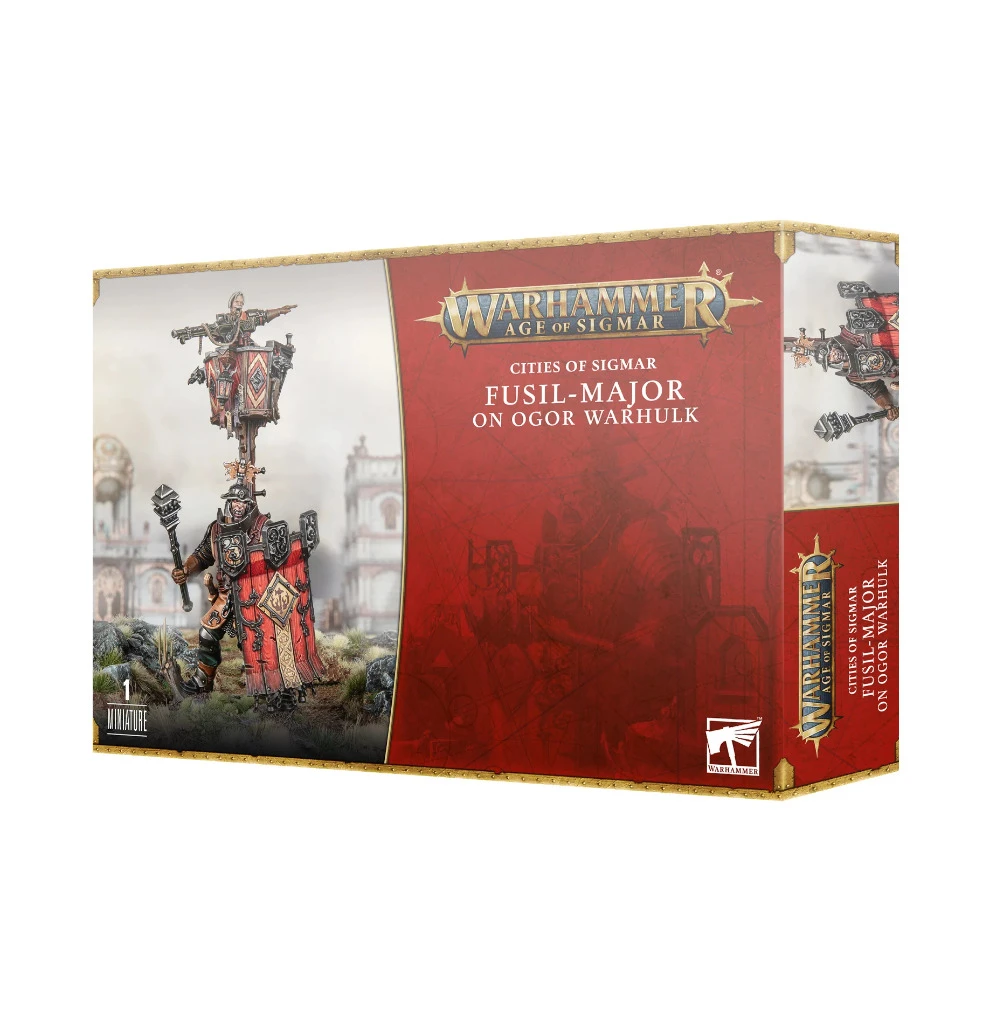 Games Workshop Cities Of Sigmar: Fusil-Major On Ogor Warhulk 1 Games Workshop Cities Of Sigmar: Fusil-Major On Ogor Warhulk