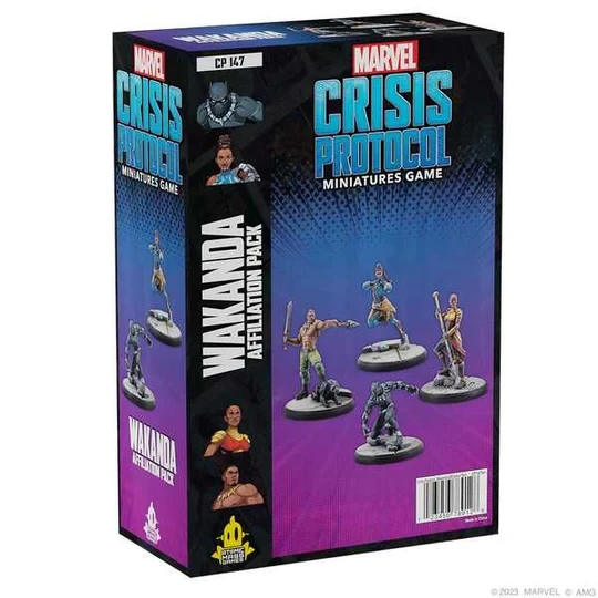 Marvel Crisis Protocol: Wakanda Affiliation Pack 1 Marvel Crisis Protocol: Wakanda Affiliation Pack