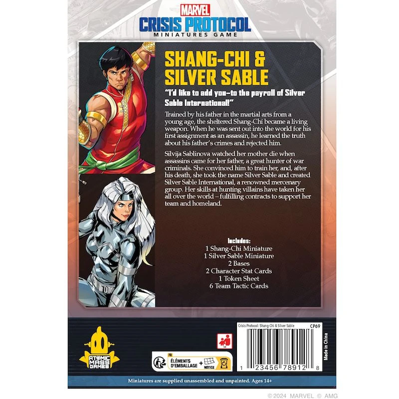 Marvel Crisis Protocol: Shang Chi & Silver Sable 4 Marvel Crisis Protocol: Shang Chi & Silver Sable - Image 4