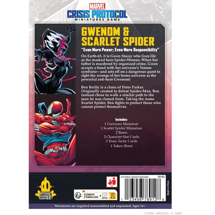 Marvel Crisis Protocol: Gwenom & Scarlet Spider 2 Marvel Crisis Protocol: Gwenom & Scarlet Spider - Image 2