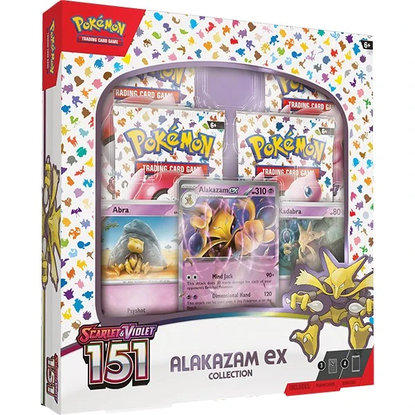 Pokemon TCG: Scarlet & Violet 3.5: 151 – Alakazam Ex Collection 1 Pokemon TCG: Scarlet & Violet 3.5: 151 – Alakazam Ex Collection