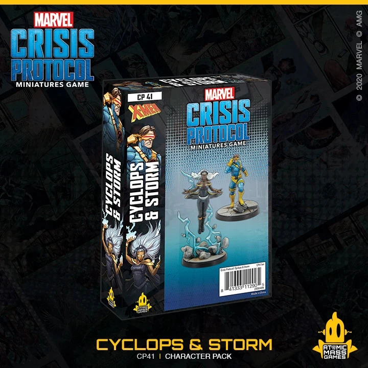 Marvel Crisis Protocol: Cyclops And Storm 1 Marvel Crisis Protocol: Cyclops And Storm