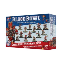 Games Workshop Blood Bowl: Chaos Dwarf Team – The Zharr-Maggrund Ziggurats