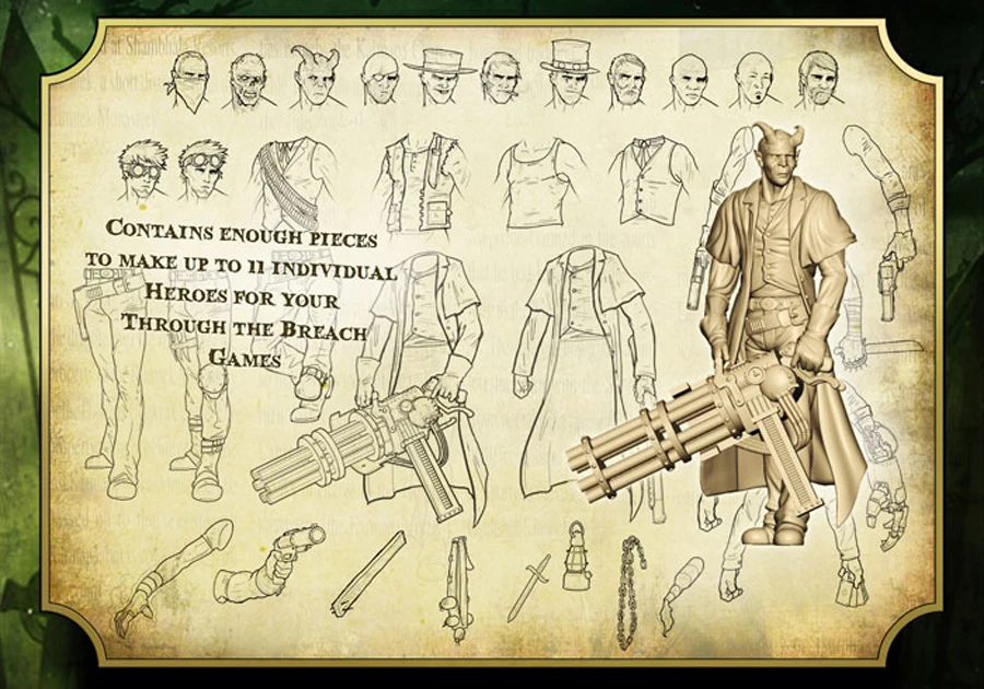 Through The Breach: Male Multi-part Kit 2 Through The Breach: Male Multi-part Kit - Image 2