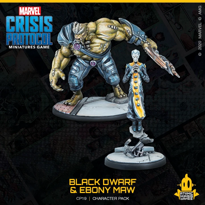 Marvel Crisis Protocol: Black Dwarf And Ebony Maw 2 Marvel Crisis Protocol: Black Dwarf And Ebony Maw - Image 2