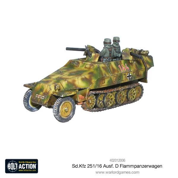 Sd.Kfz 251/16 Ausf D Flammpanzerwagen Half Track 1 Sd.Kfz 251/16 Ausf D Flammpanzerwagen Half Track