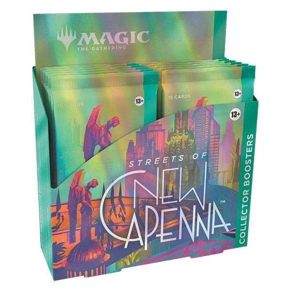 Wizards Of The Coast Magic: The Gathering – Streets Of New Capenna Collector Booster Display 1 Wizards Of The Coast Magic: The Gathering – Streets Of New Capenna Collector Booster Display
