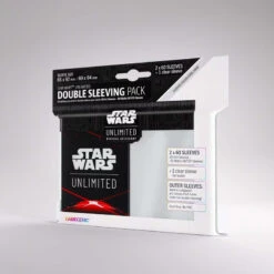 Gamegenic Star Wars: Unlimited Double Sleeving Pack – Space Red