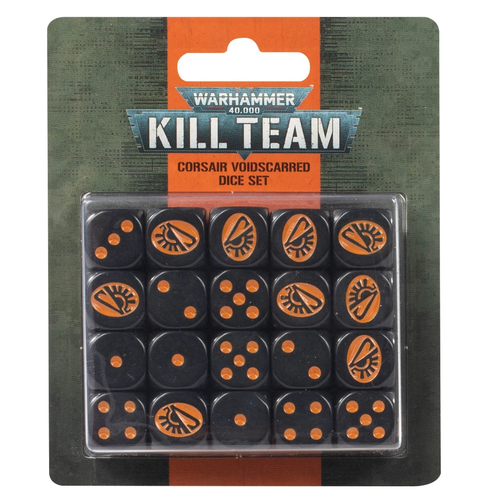 Games Workshop Kill Team Corsair Voidscarred Dice Set 1 Games Workshop Kill Team Corsair Voidscarred Dice Set