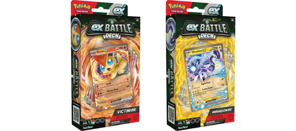 POKEMON Pokémon TCG: Miraidon Ex / Victini Ex Battle Decks 1 POKEMON Pokémon TCG: Miraidon Ex / Victini Ex Battle Decks