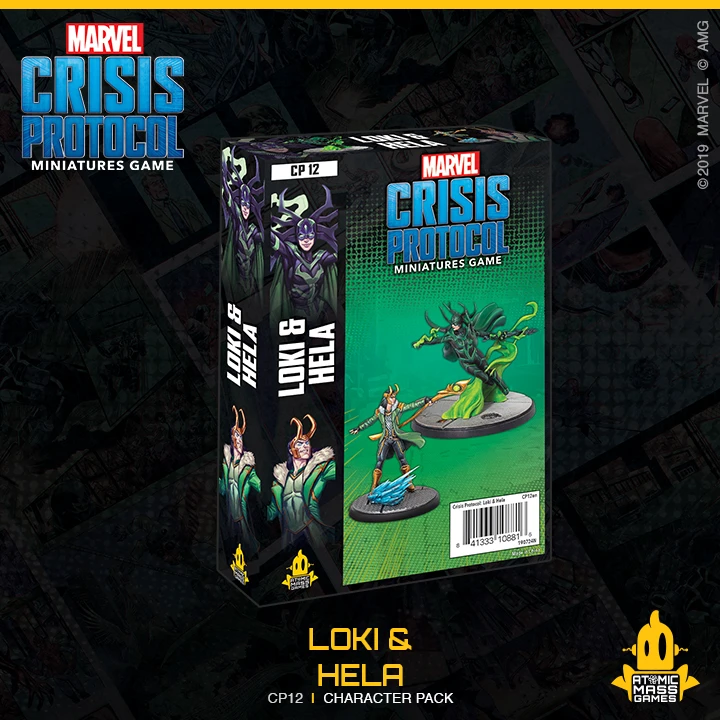Marvel Crisis Protocol: Loki & Hela 1 Marvel Crisis Protocol: Loki & Hela