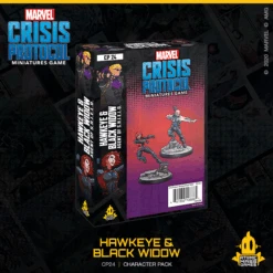 Deals Game Realm Store 24 Marvel Crisis Protocol: Hawkeye & Black Widow