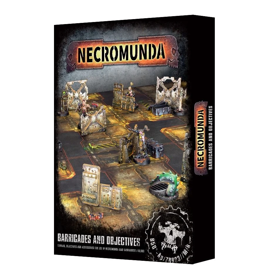 Necromunda: Barricades & Objectives 1 Necromunda: Barricades & Objectives