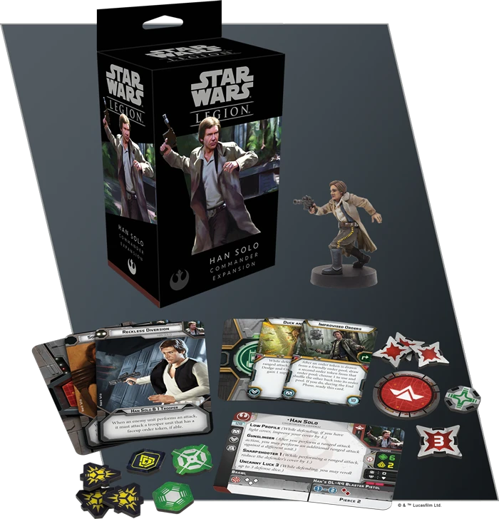 Star Wars Legion: Han Solo Operative 3 Star Wars Legion: Han Solo Operative - Image 3