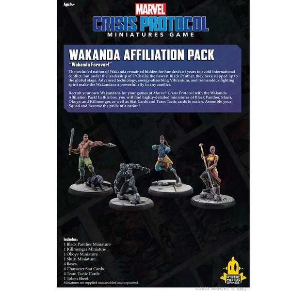 Marvel Crisis Protocol: Wakanda Affiliation Pack 4 Marvel Crisis Protocol: Wakanda Affiliation Pack - Image 4