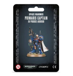Games Workshop Space Marines: Primaris Captain In Phobos Armour