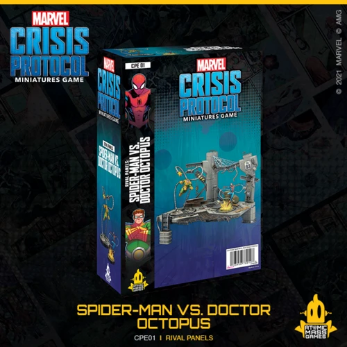Marvel Crisis Protocol: Rival Panels: Spider-Man Vs. Doctor Octopus 1 Marvel Crisis Protocol: Rival Panels: Spider-Man Vs. Doctor Octopus
