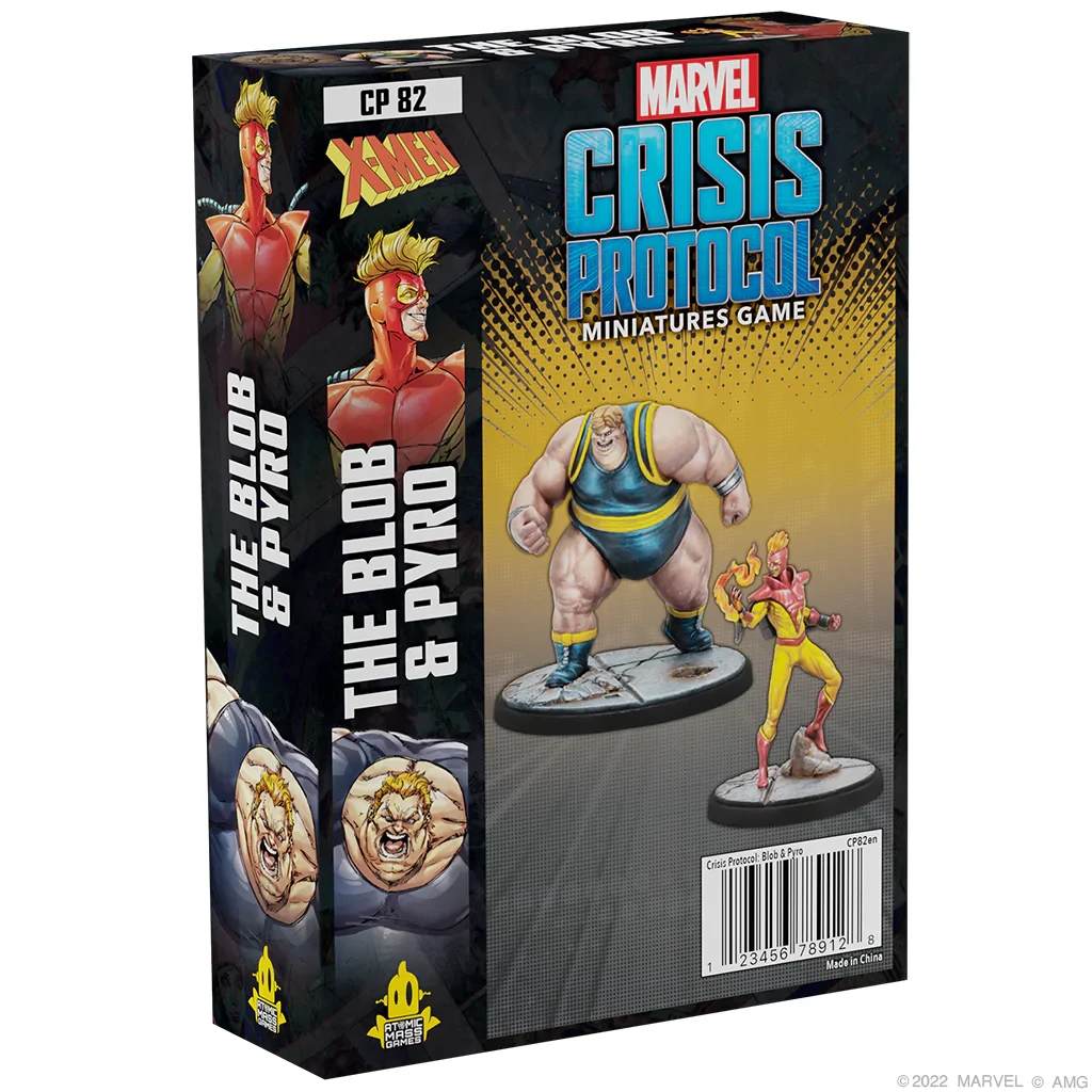 Marvel Crisis Protocol: The Blob & Pyro 1 Marvel Crisis Protocol: The Blob & Pyro