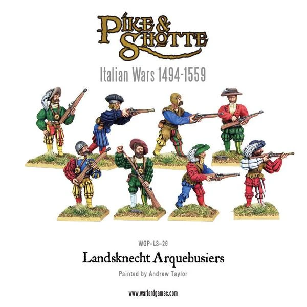 Landsknecht Arquebusiers 1 Landsknecht Arquebusiers