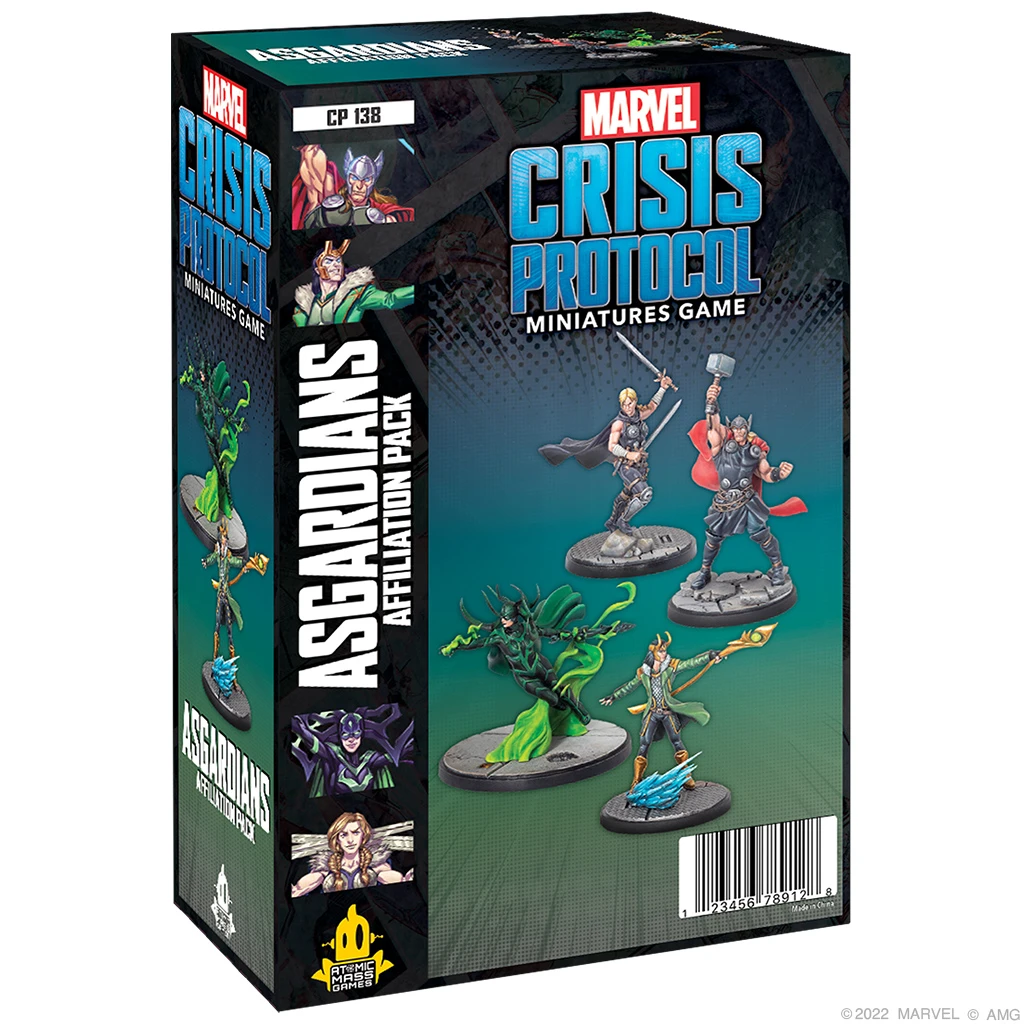 Marvel Crisis Protocol: Asgardians Affiliation Pack 1 Marvel Crisis Protocol: Asgardians Affiliation Pack