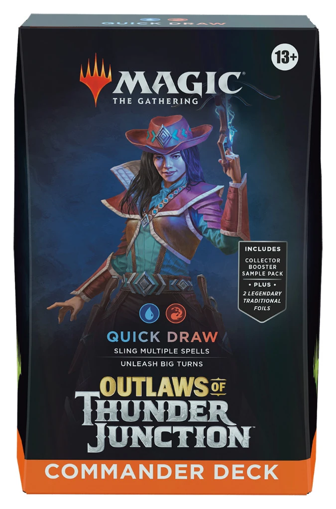 Wizards Of The Coast Outlaws Of Thunder Junction Commander Deck – Quick Draw 1 Wizards Of The Coast Outlaws Of Thunder Junction Commander Deck – Quick Draw