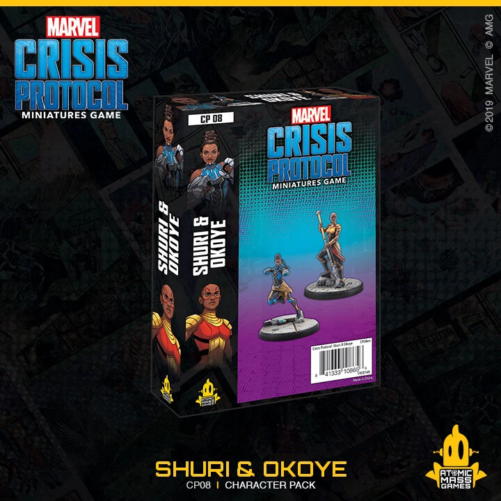 Marvel Crisis Protocol: Shuri & Okoye 1 Marvel Crisis Protocol: Shuri & Okoye
