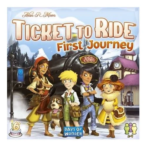 Days Of Wonder Ticket To Ride: First Journey Europe 1 Days Of Wonder Ticket To Ride: First Journey Europe