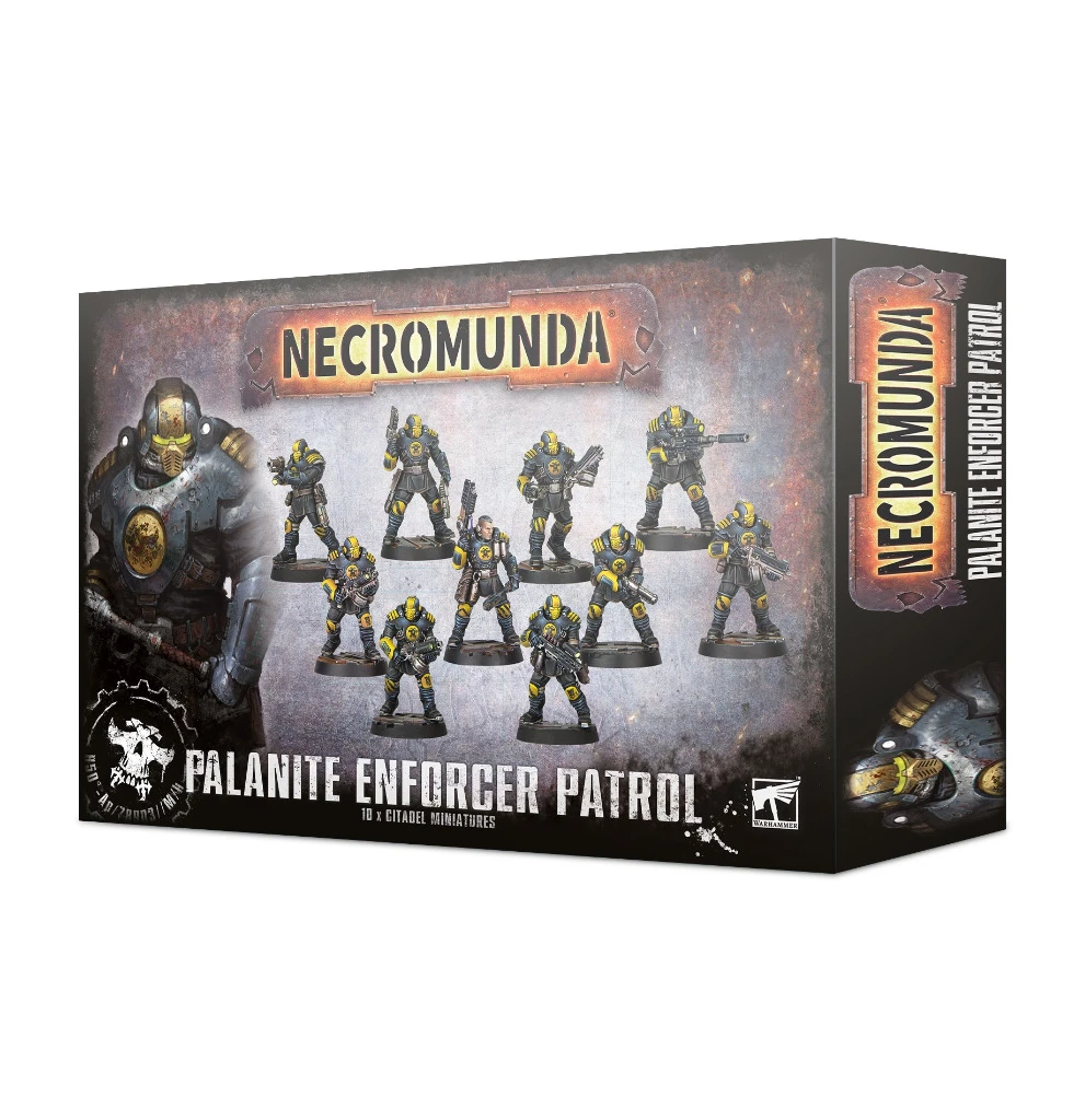 Games Workshop Necromunda: Palanite Enforcer Patrol 1 Games Workshop Necromunda: Palanite Enforcer Patrol