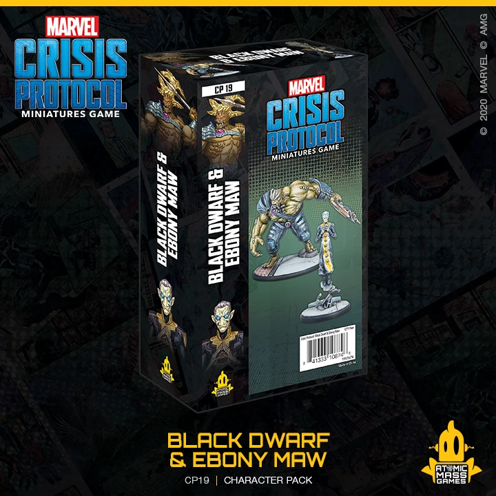 Marvel Crisis Protocol: Black Dwarf And Ebony Maw 1 Marvel Crisis Protocol: Black Dwarf And Ebony Maw