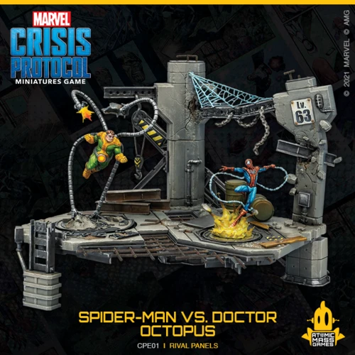 Marvel Crisis Protocol: Rival Panels: Spider-Man Vs. Doctor Octopus 2 Marvel Crisis Protocol: Rival Panels: Spider-Man Vs. Doctor Octopus - Image 2