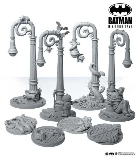 Gotham Sewers & Lampposts 1 Gotham Sewers & Lampposts